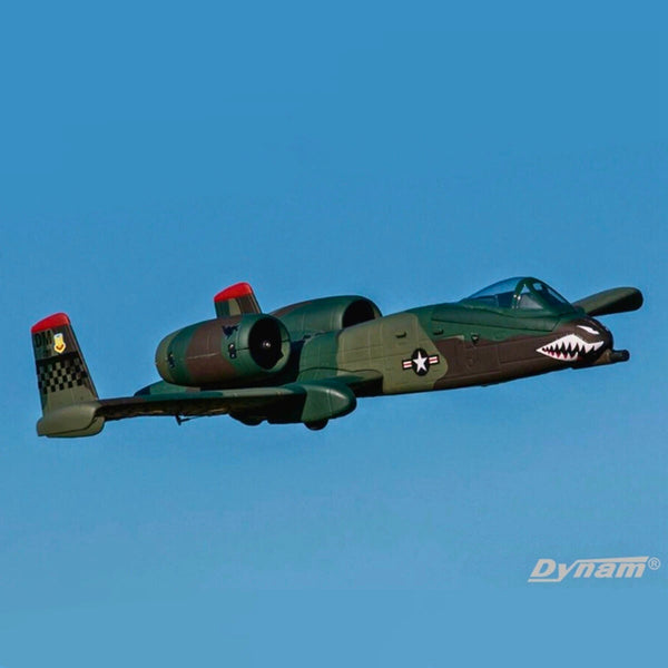 Dynam A-10 Thunderbolt II V2 Green 4S Twin 64mm EDF Jet