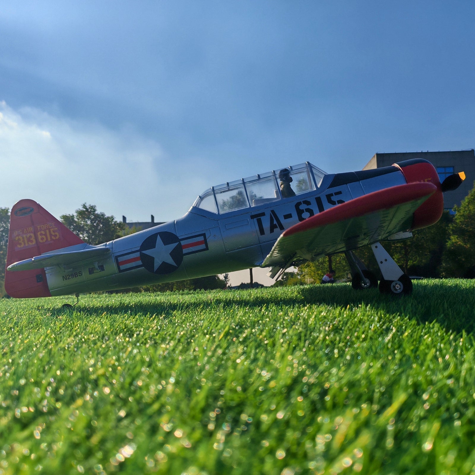 Dynam AT-6 Texan V3 4S RC Warbird Plane 1400mm w/ 3 Flaps