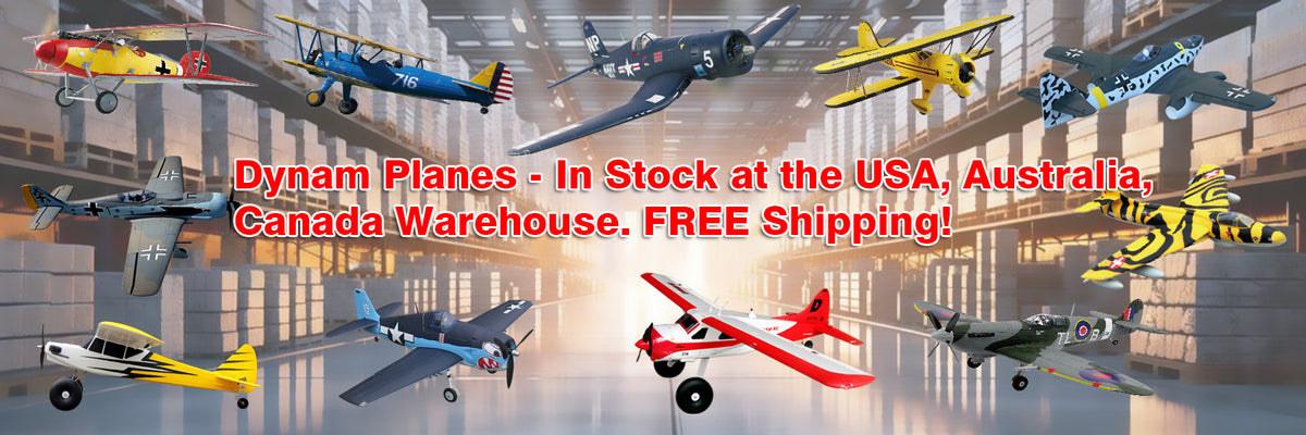 Dynam RC Official Site - Radio Control Planes, RC Radios, Power System