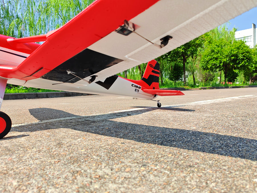 Dynam C 188 Crop Duster Red 4S RC Scale Plane 1500mm