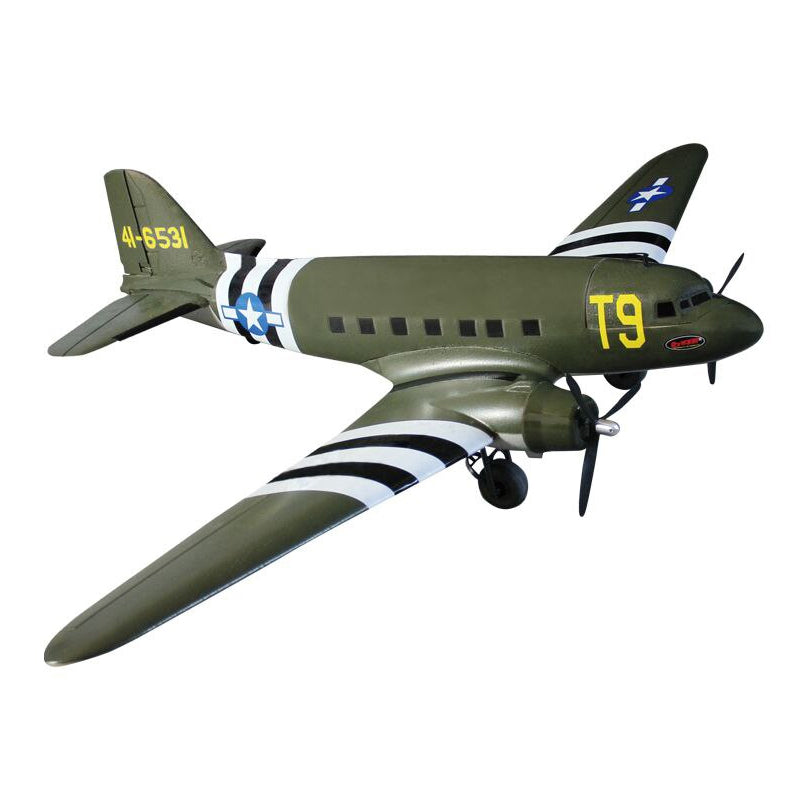 Dynam C-47 Skytrain V2 Green RC Warbird Plane 1500mm