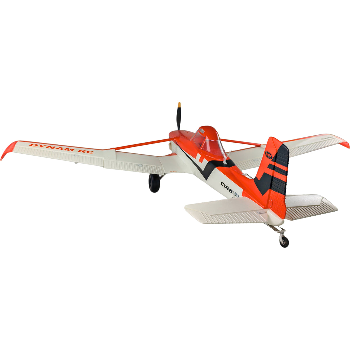 Dynam C-188 Crop Duster Orange 4S STOL RC Scale Plane 1.5m