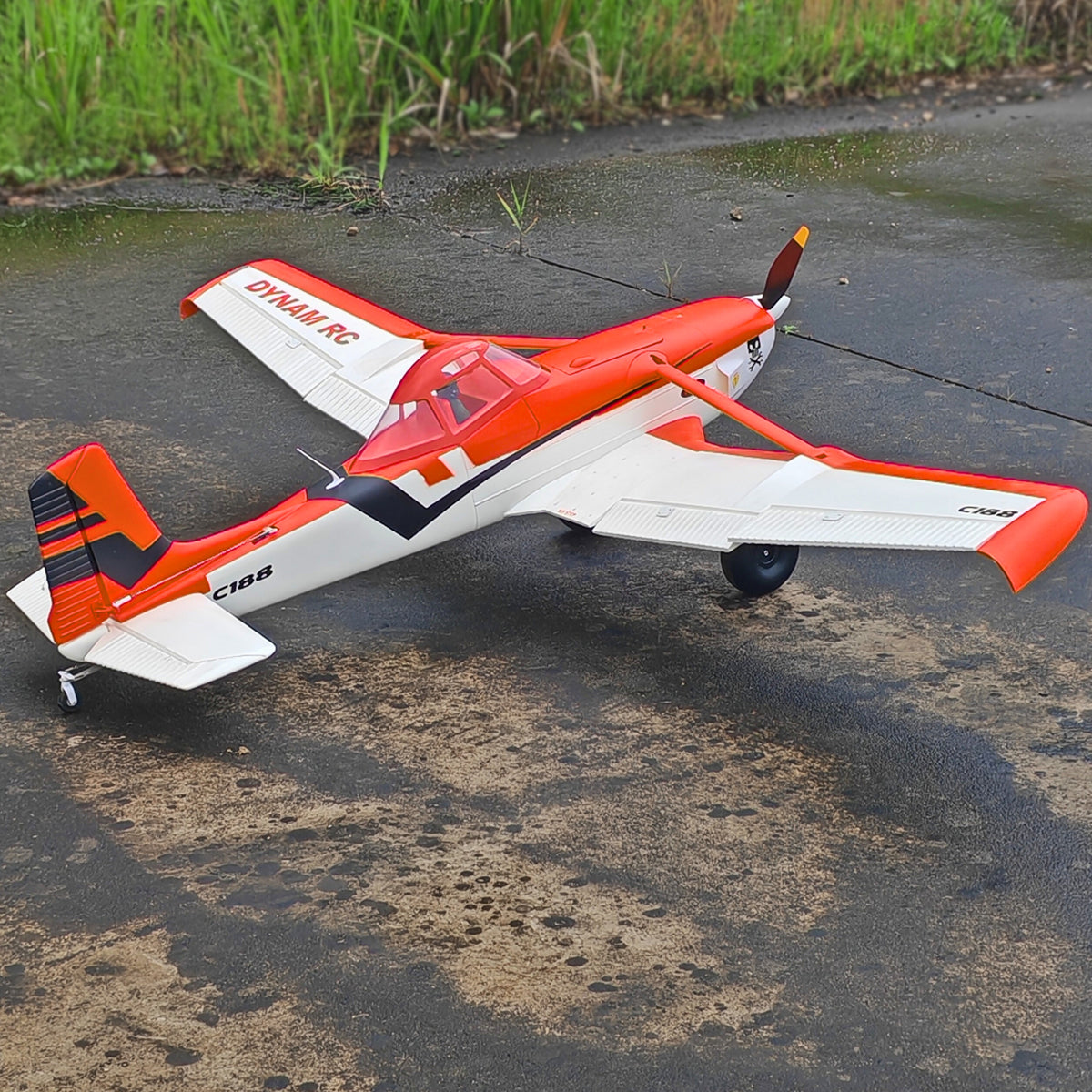 Dynam C-188 クロップダスター オレンジ 4S RCスケール飛行機 1.5m