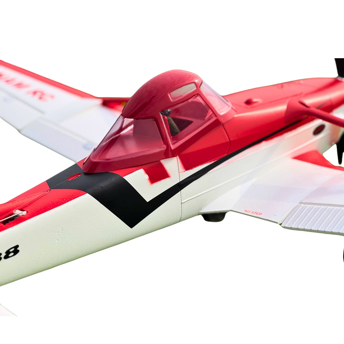 Dynam Cessna 188 Crop Duster V2 Red 4S RC Scale Plane 1.5m w/ Flaps - PNP