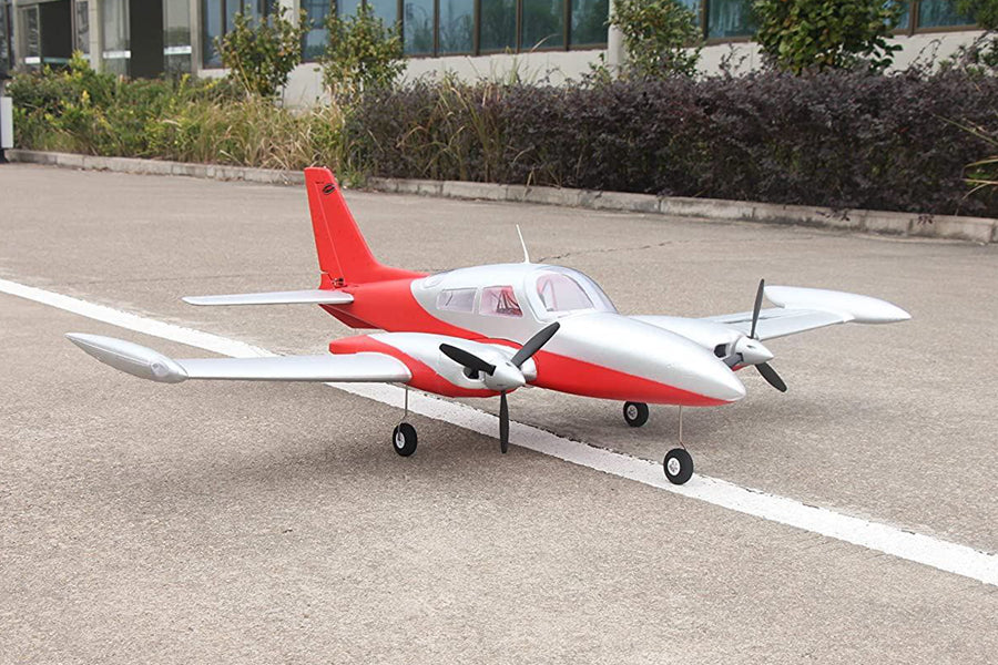 Dynam Cessna 310 Grand Cruiser V2 Red Twin RC Scale Plane 1280mm 50inch Wingspan PNP/BNF/RTF - DY8935RD