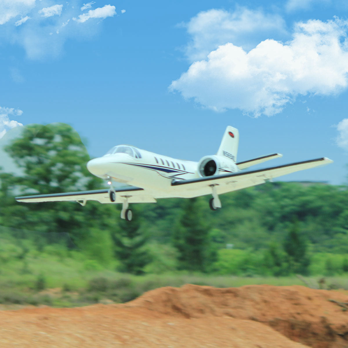 Dynam-Cessna-550-Turbo-Jet-V3-White-4S-Twin-64mm-EDF-RC-Jet-Flaps-DY8937-PNP-BNF-SRTF_6