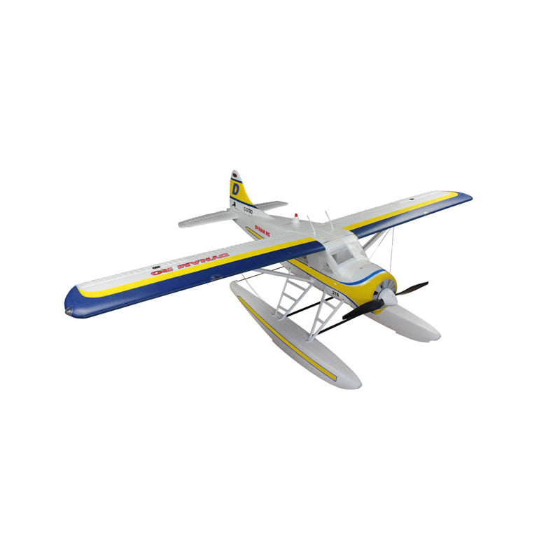 Dynam DHC 2 Beaver V2 Blue 4S RC Seaplane 1.5m w Flaps