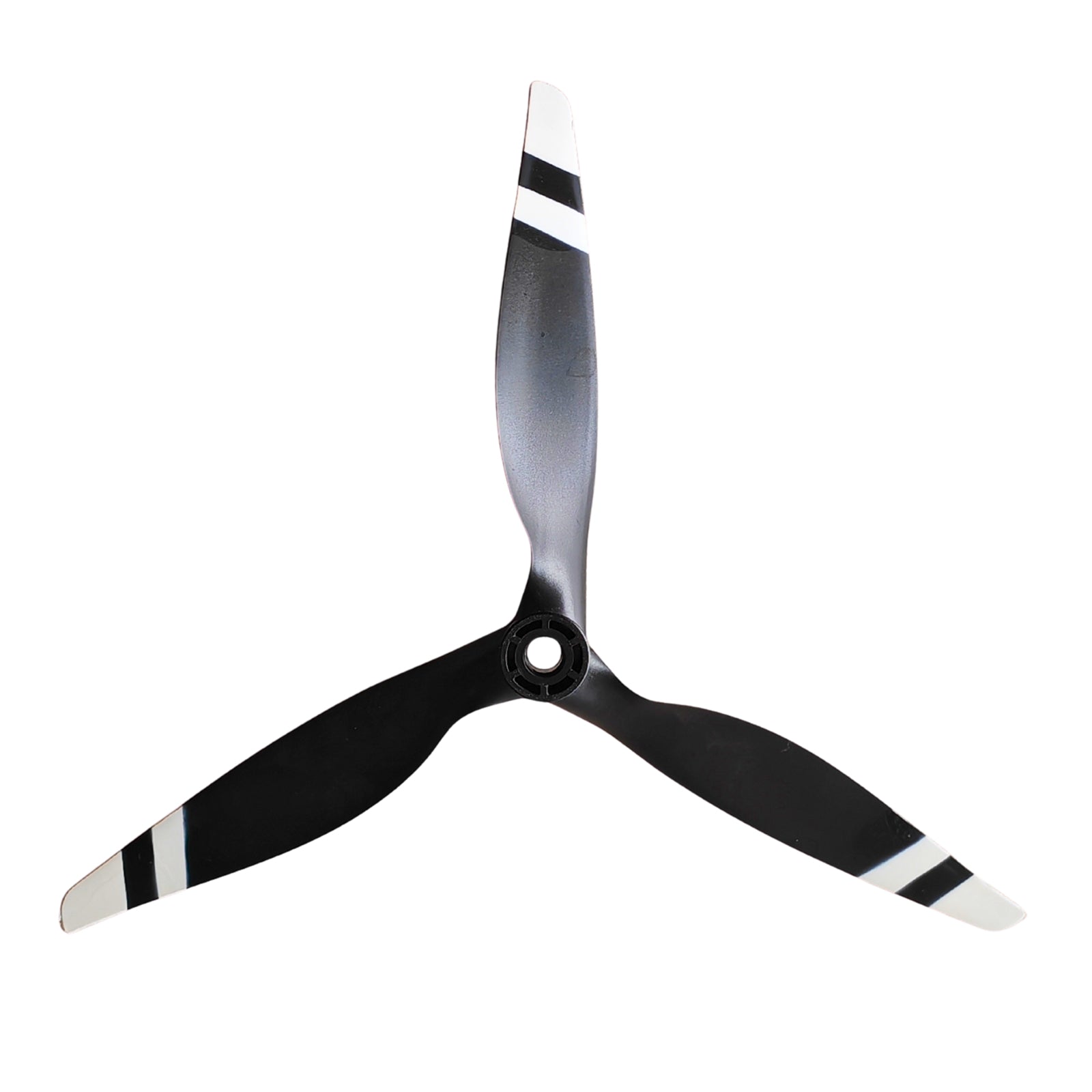 Dynam DYP-1022W 10x7x3 3-Blade Plane Nylon Propeller w/ White Tips