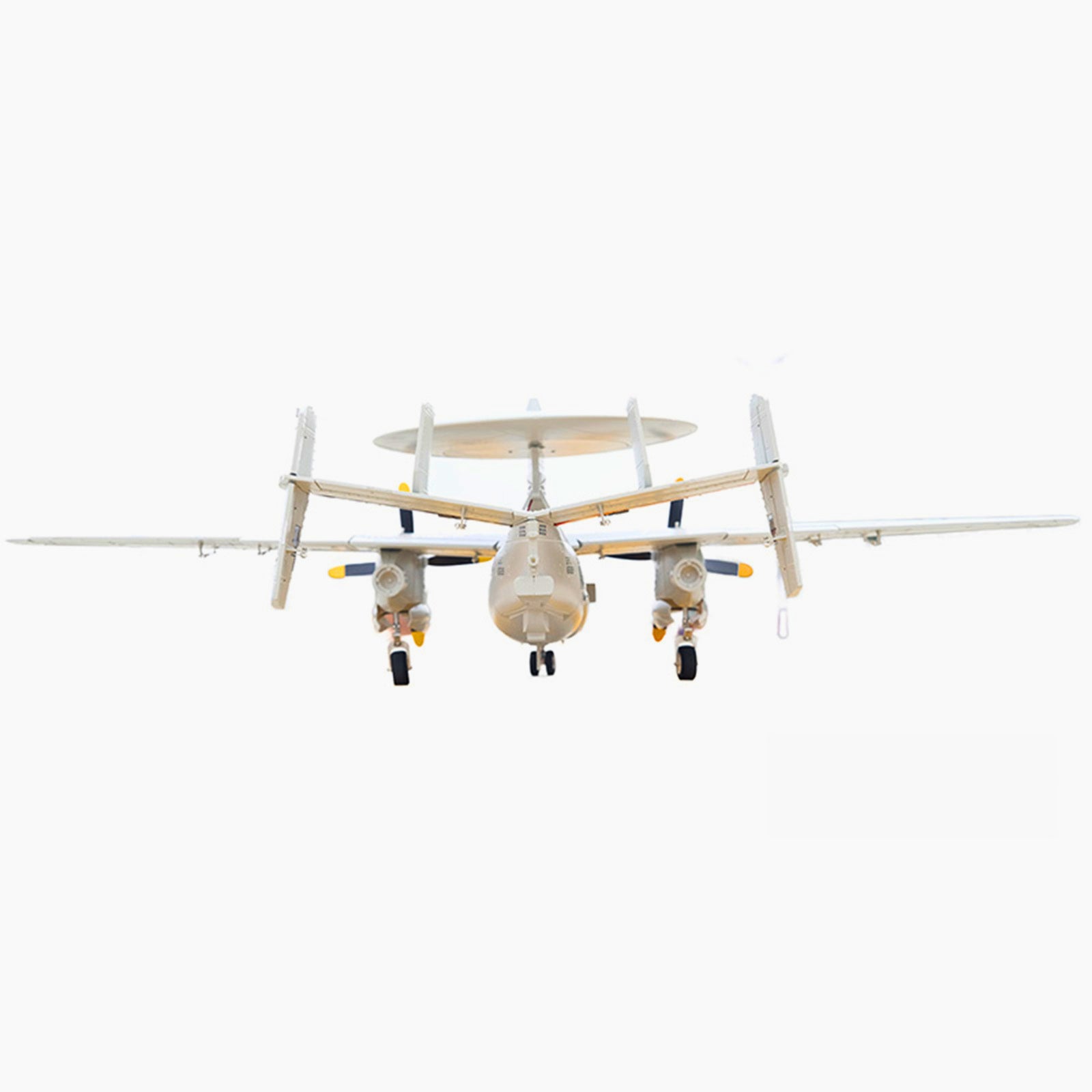 🌟🎉 New Release! Pre-Order Dynam E-2C Hawkeye AEW 1500mm Twin-Engine 360° Rotating Radar RC Scale Airplane