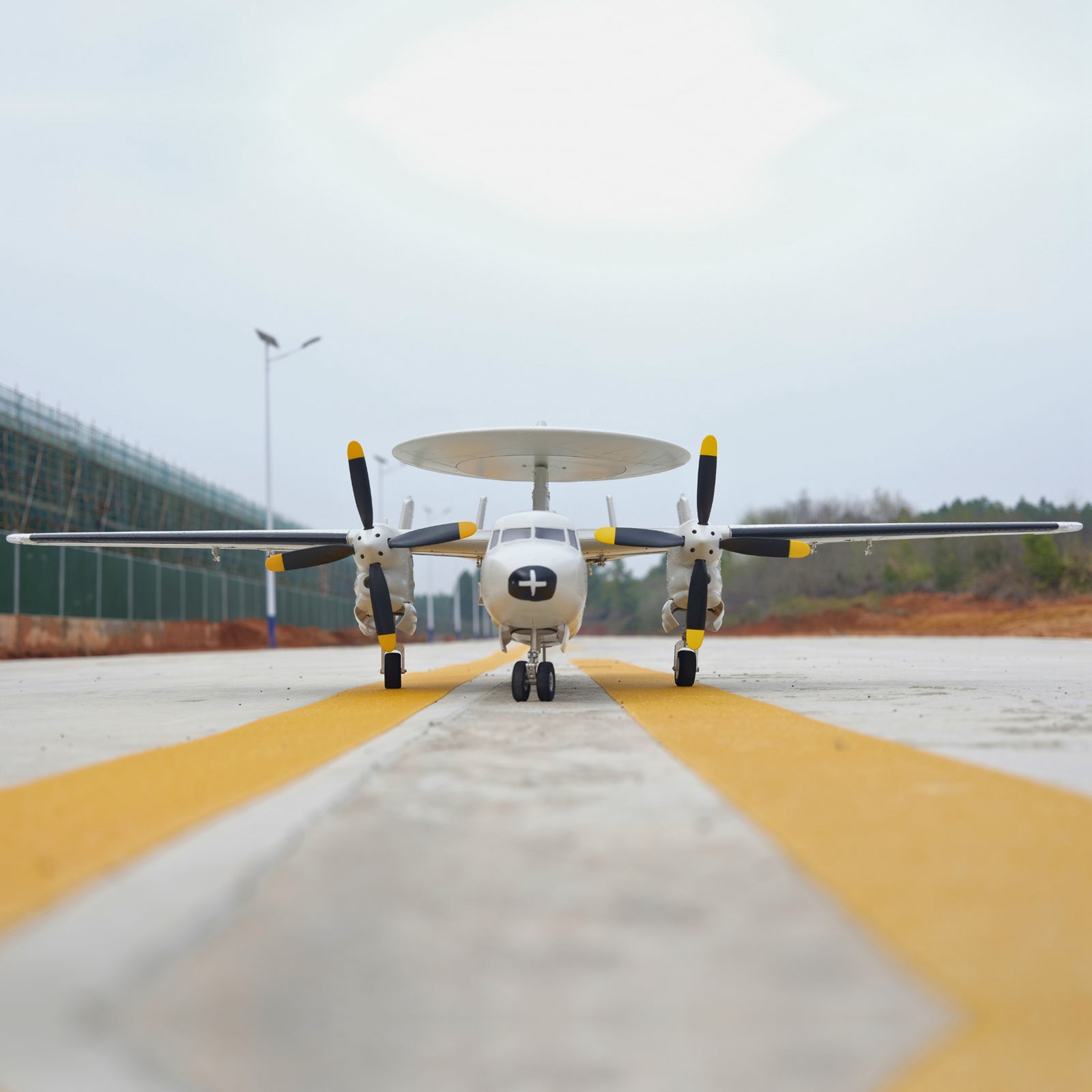 Dynam E-2C Hawkeye AEW 1500mm Radar RC Scale Airplane