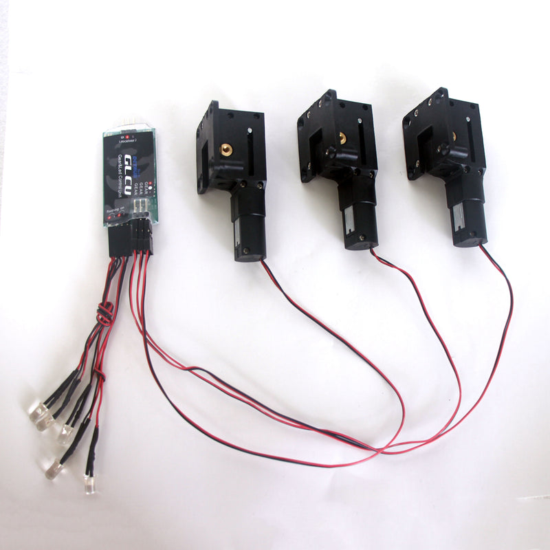 Dynam Electric Retract V3 Set w/ Gear & Led Control Unit