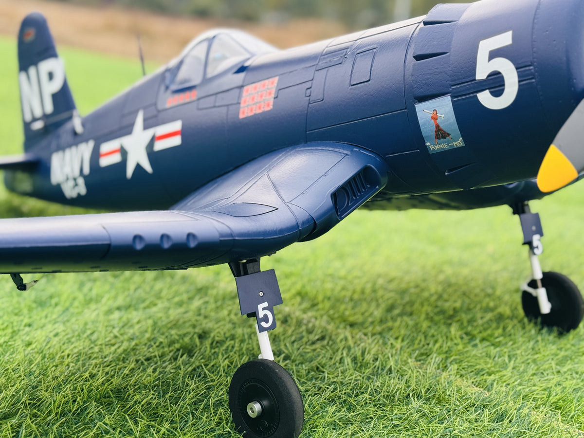 Dynam F4U Corsair V2 4S RC Warbird Plane 1300mm w Flaps