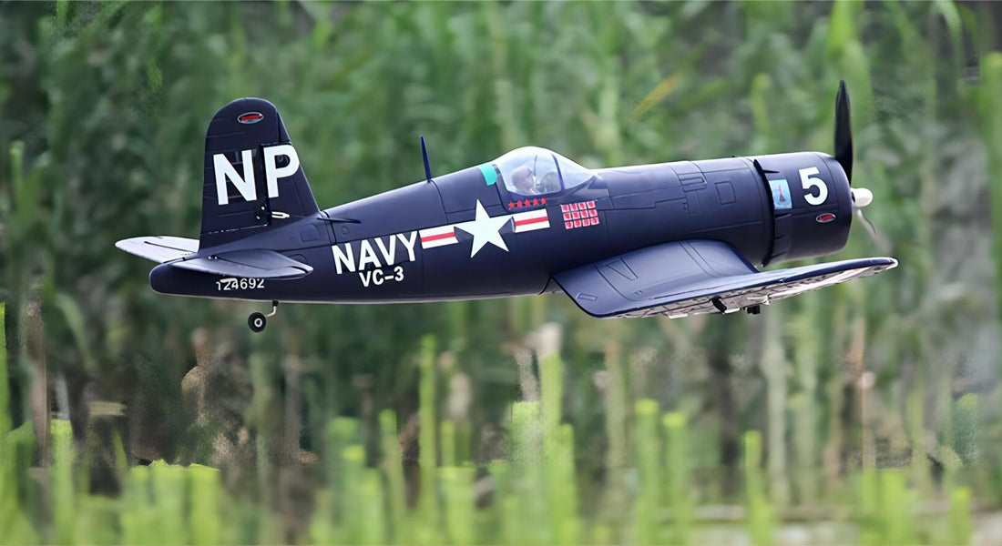 Dynam F4U Corsair V2 RC Warbird Plane 1270mm 50inch Wingspan PNP/BNF/RTF - DY8953