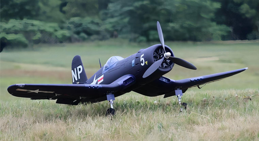 Dynam F4U Corsair V2 4S RC Warbird Plane 1300mm w/ Flaps