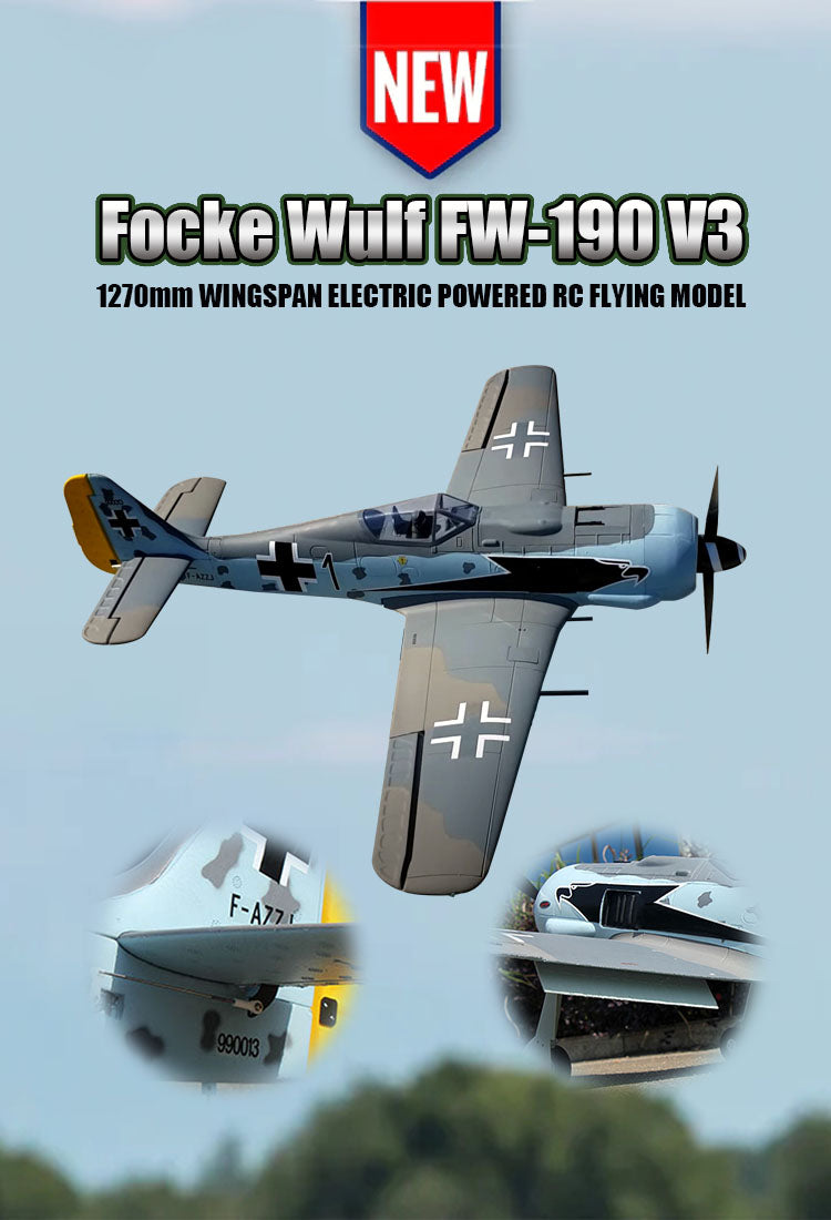Dynam Focke Wulf FW-190 V3 Banner