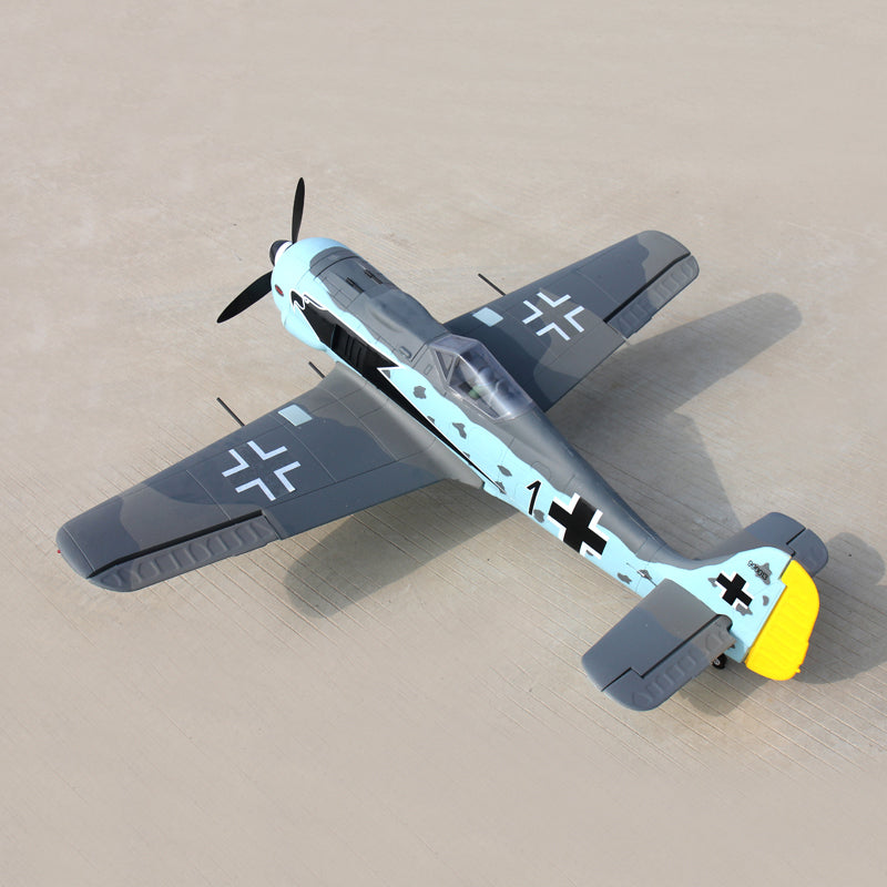 Dynam Focke Wulf FW-190 V3 RC Warbird Plane 1270mm 50inch Wingspan PNP/BNF/RTF - DY8949