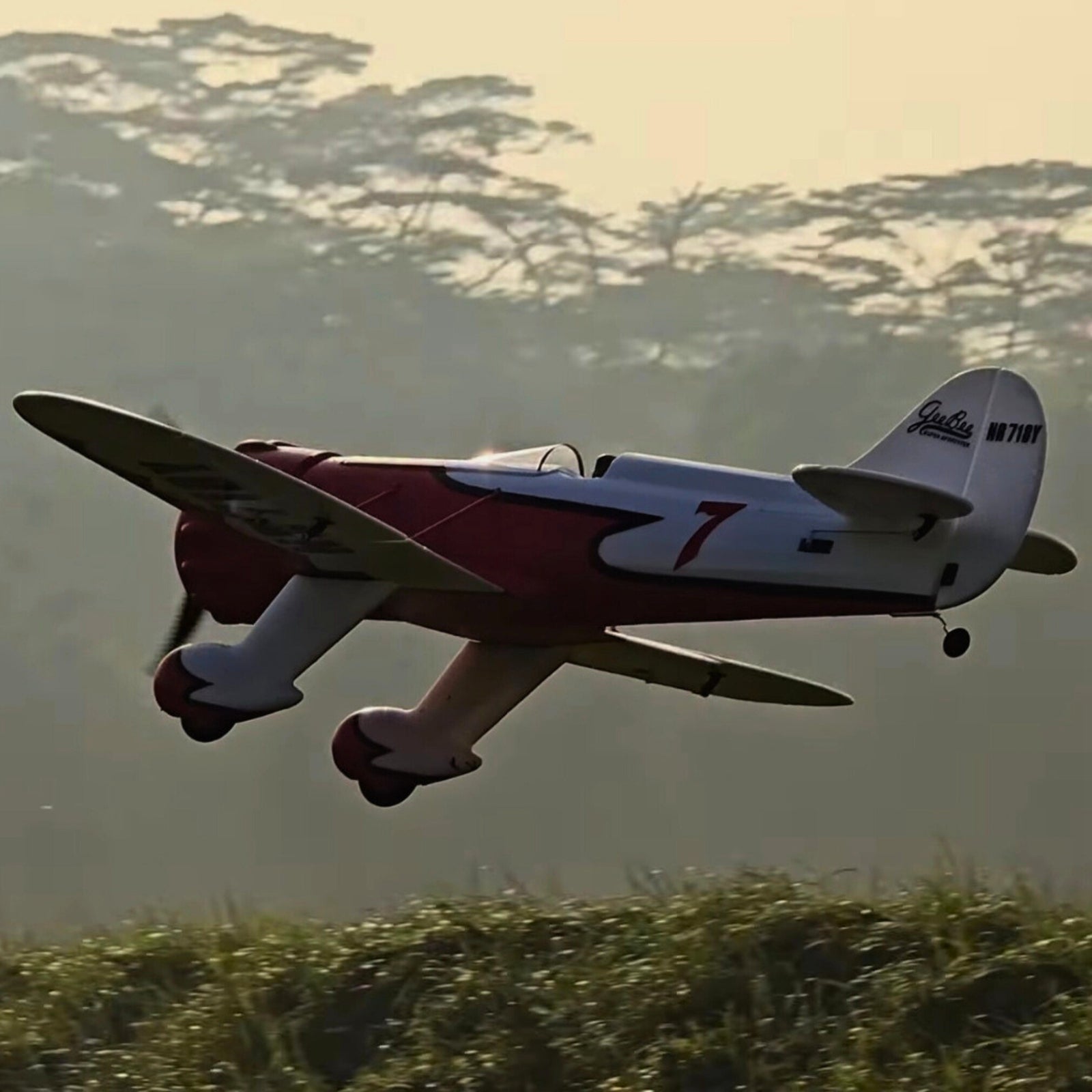 Dynam Gee Bee Y V2 Sport 3D Aerobatic 4S RC Plane 1300mm