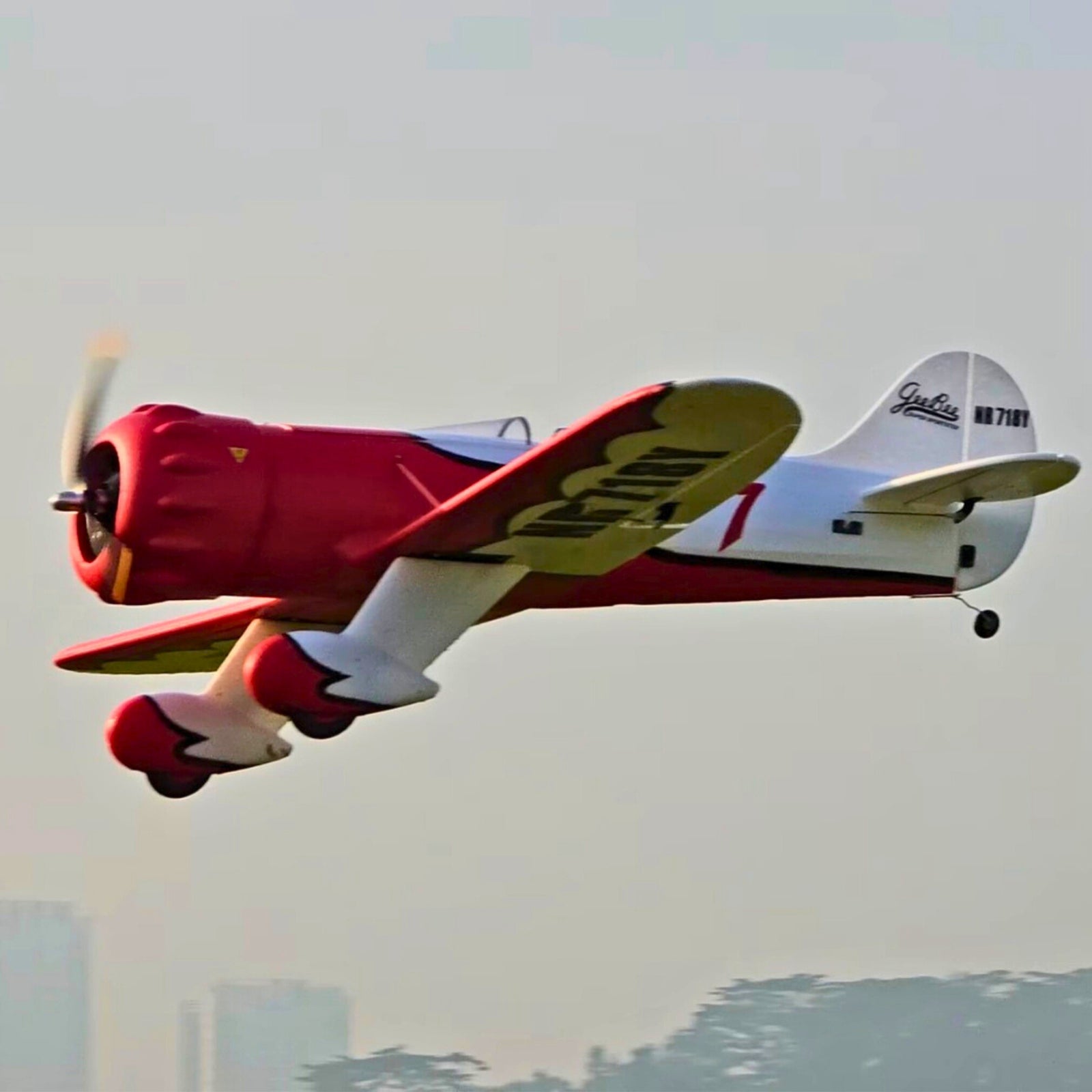 Dynam Gee Bee Y V2 Sport 3D Aerobatic 4S RC Plane 1300mm