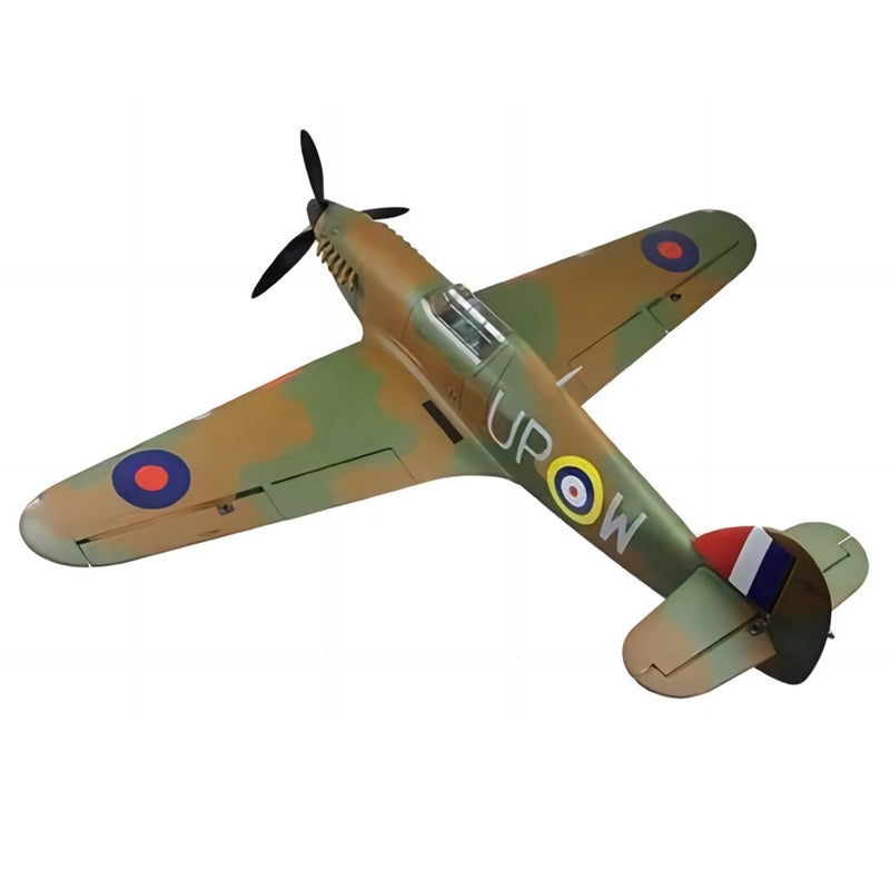 Dynam Hawker Hurricane V3 4S RC Warbird 1.25m w/ Flaps