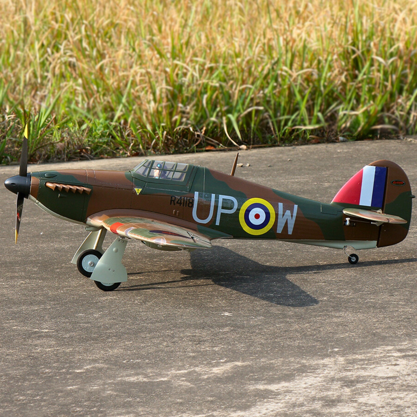 激レア　変形ベース　Hurricane ハリケーン　ワーロックタイプ　ゴトーペグ Dynam ホーカー ハリケーン V2 4S RC ウォーバード 1.25m フラップ付き