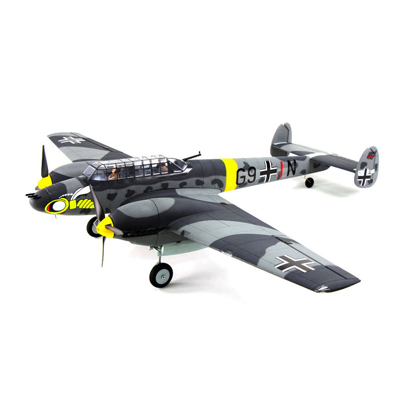 Dynam Messerschmitt BF-110 V3 RC Warbird Plane 1500mm 59inch Wingspan PNP/BNF/RTF - DY8963
