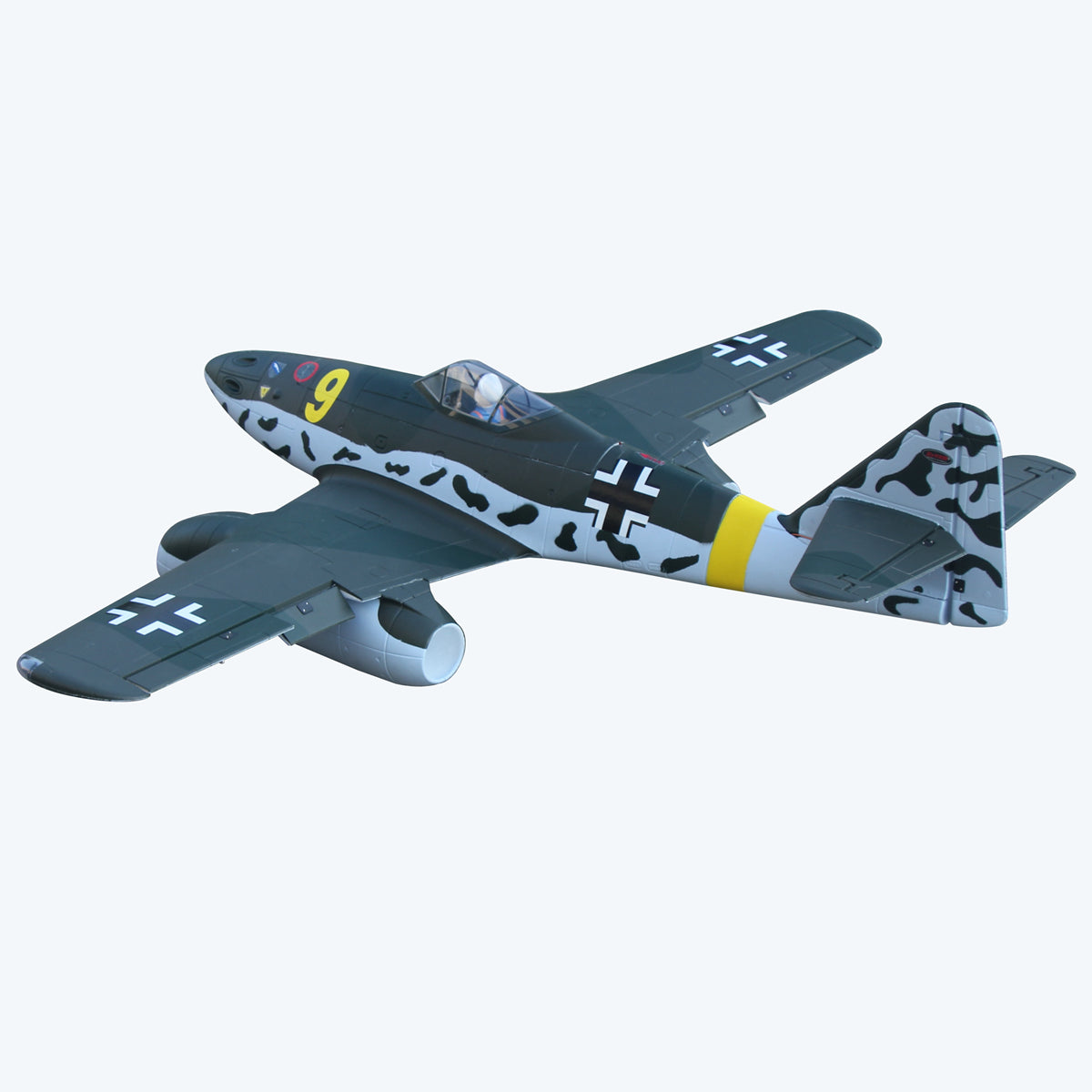 Dynam Messerschmitt Me-262 V2 6S 12-Blade Twin 70mm EDF Jet