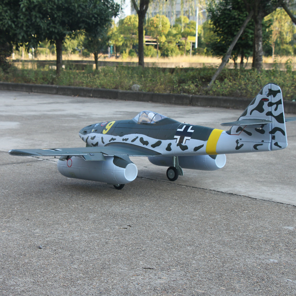 Dynam Me262 V2 6S 12Blade Twin 70mm EDF Jet 1.5m w/ Flaps