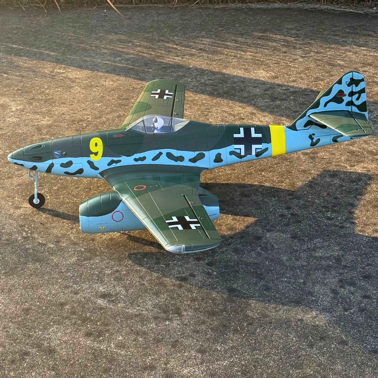 Dynam-Messerschmitt-Me-262-V3-6S-12-Blade-Twin-70mm-EDF-RC-Jet-1.5m-Flaps-SRTF-DY8950V3_20