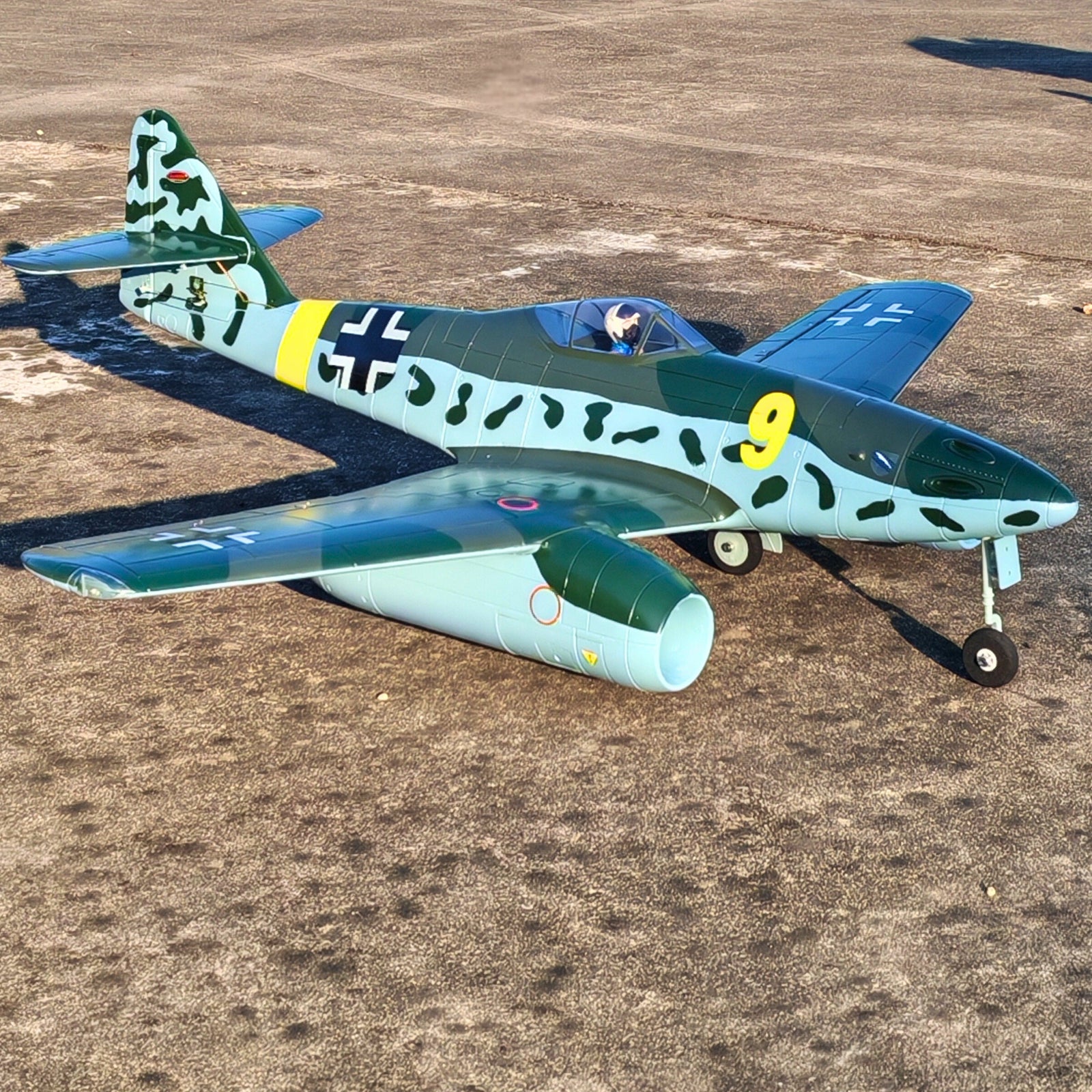 Dynam-Messerschmitt-Me-262-V3-6S-12-Blade-Twin-70mm-EDF-RC-Jet-1.5m-Flaps-SRTF-DY8950V3_25