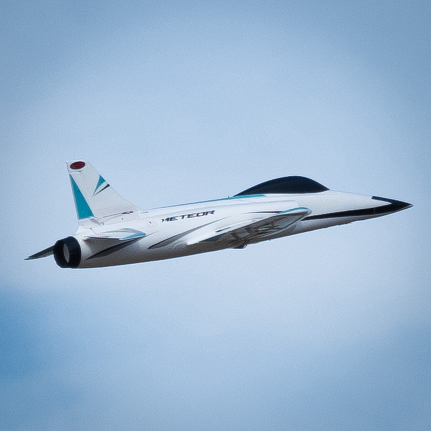 ✨🔄 Verbessert! Jetzt vorbestellen: Dynam Meteor V4 Blau, 12-Blatt, 4S, 70 mm, RC-Einsteiger-EDF-Jet mit Landeklappen