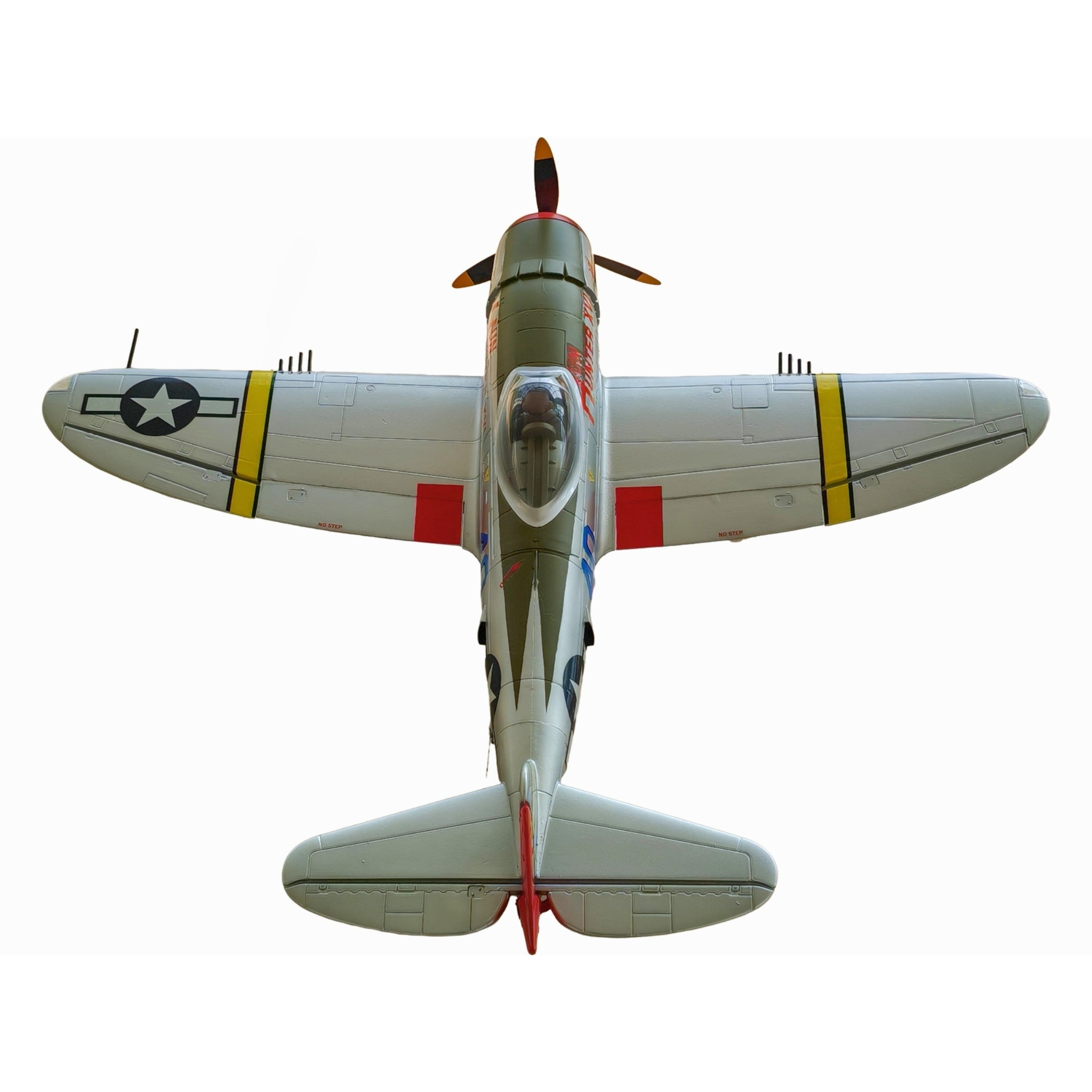 Dynam P-47D Thunderbolt V2 4S RC Warbird 1220mm w/ Flaps