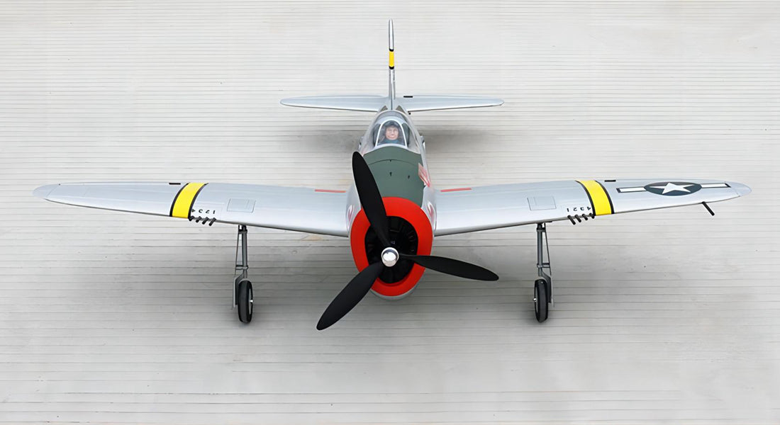 P 47 top thunderbolt rc plane