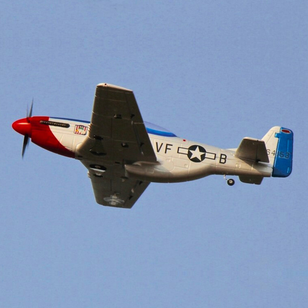 Dynam P-51 Mustang V2 Fred Glover RC Warbird Plane w/ Flaps
