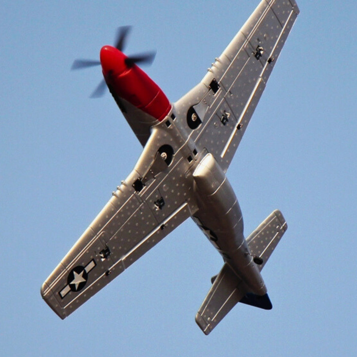 Dynam P-51 Mustang V2 Fred Glover RC Warbird Plane w/ Flaps