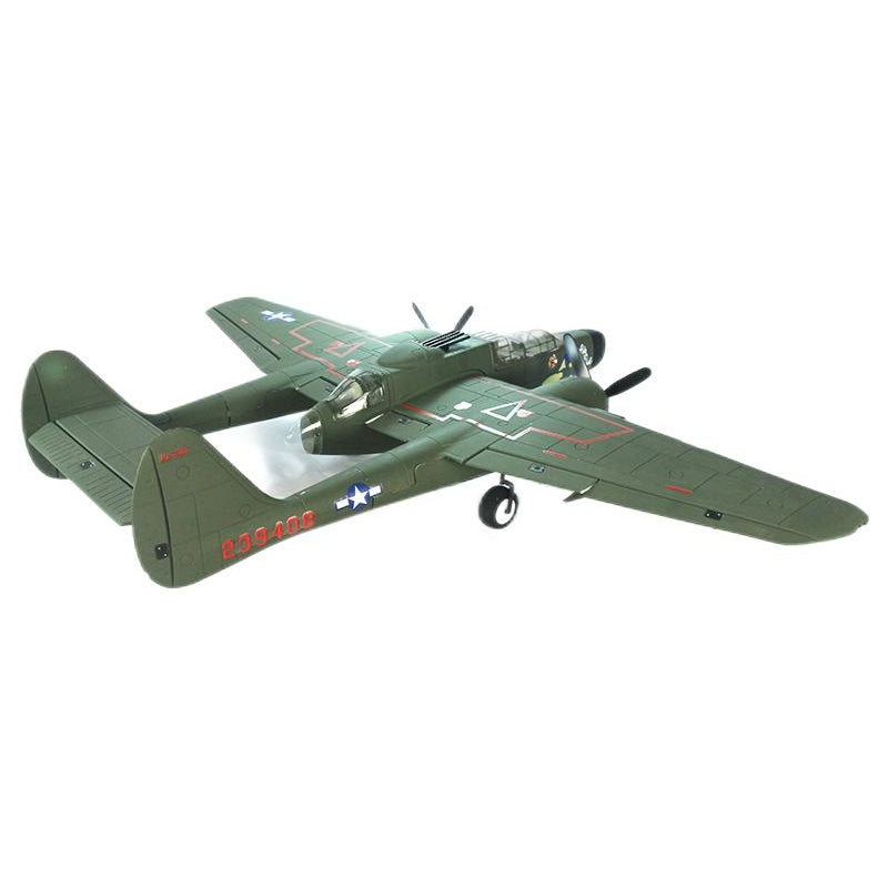 Dynam P-61 Black Widow Green 4S Twin Engine Warbird w/ Flaps