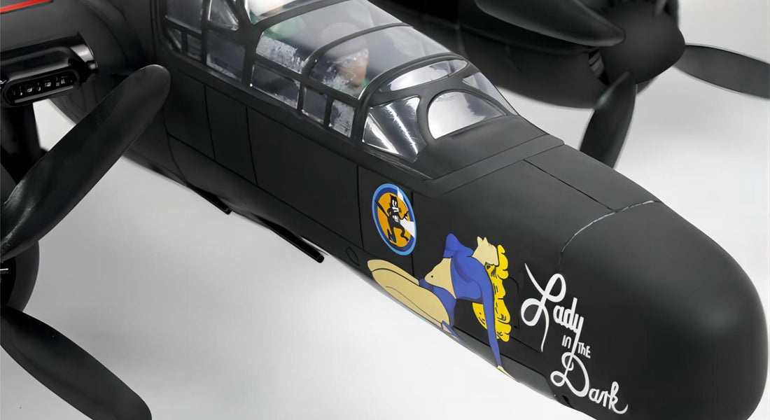 Dynam P-61 Black Widow Twin Engine RC Warbird Plane 1500mm 59inch Wingspan PNP/BNF/RTF - DY8973