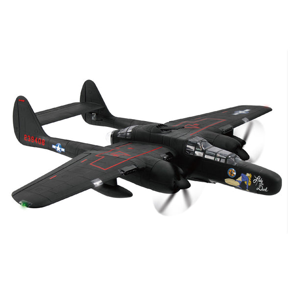 Dynam P 61 Black Widow 4S Twin Engine RC Warbird 1.5M w Flaps
