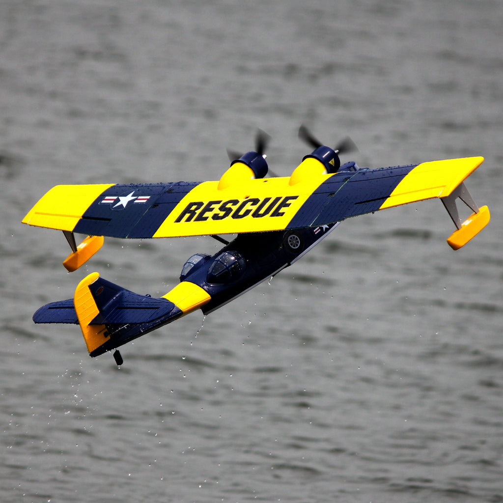 Dynam PBY Catalina V2 Blue Twin Engine RC Seaplane 1.5m