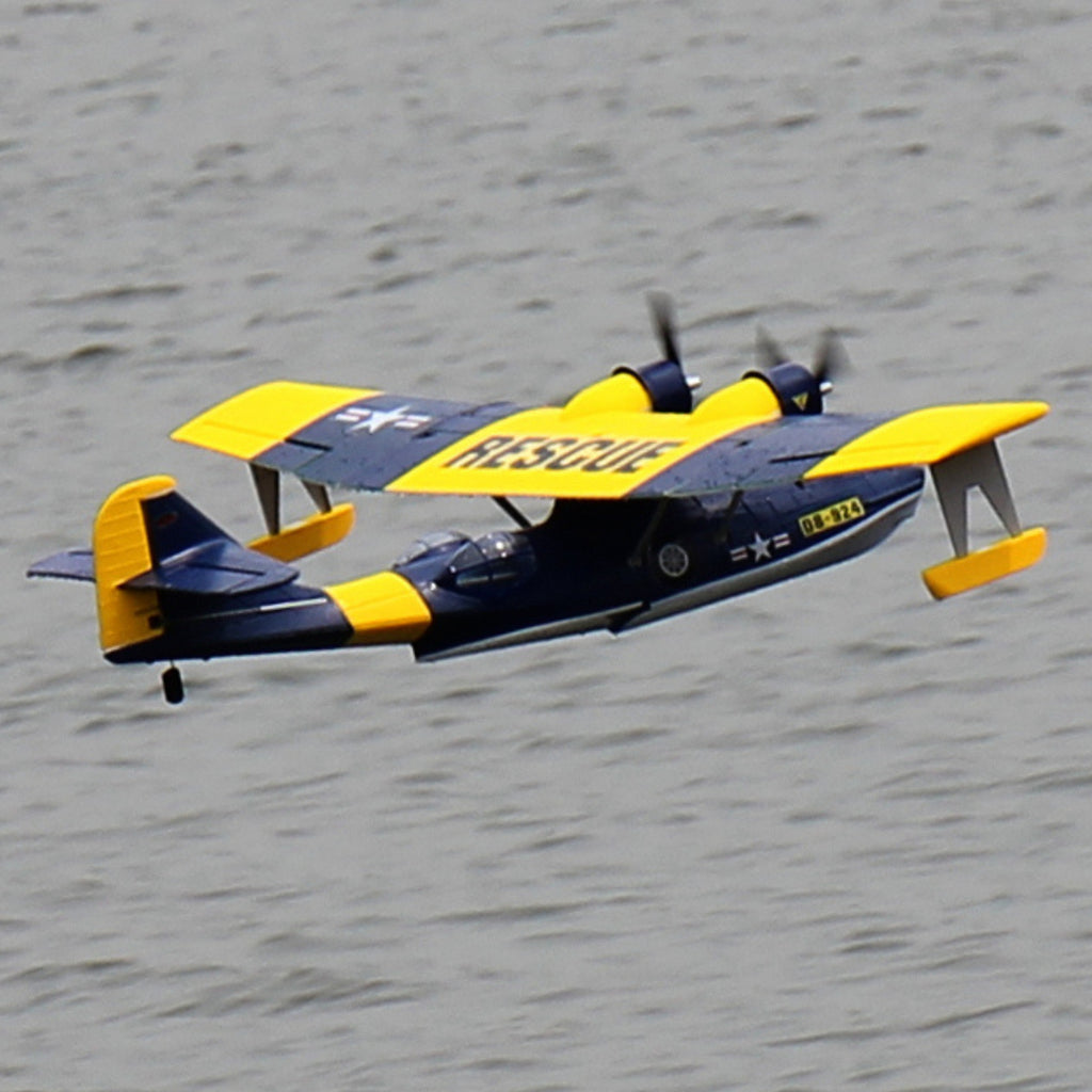 Dynam PBY Catalina V2 Blue Twin Engine RC Seaplane 1.5m