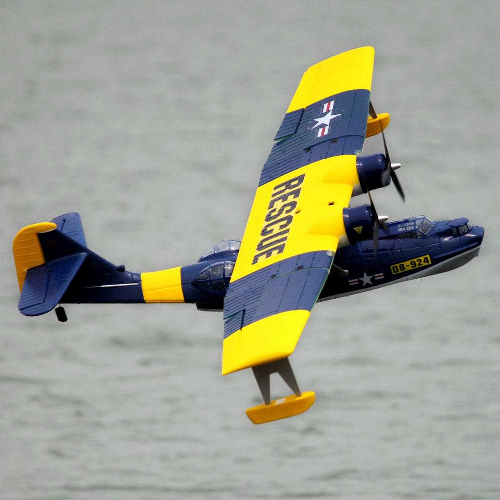Dynam PBY Catalina V2 Blue Twin Engine RC Seaplane 1.5m
