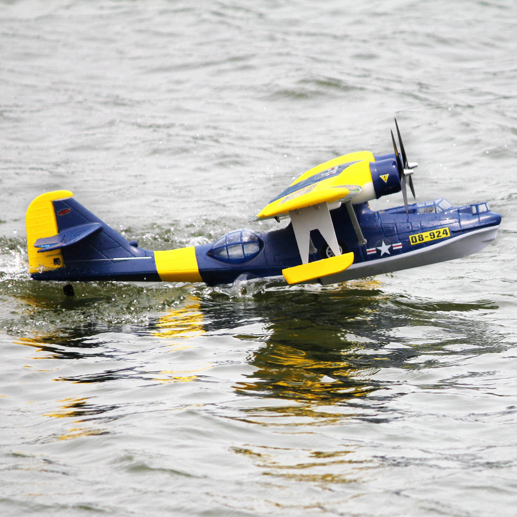 Dynam PBY Catalina V2 Blue Twin Engine RC Seaplane 1.5m