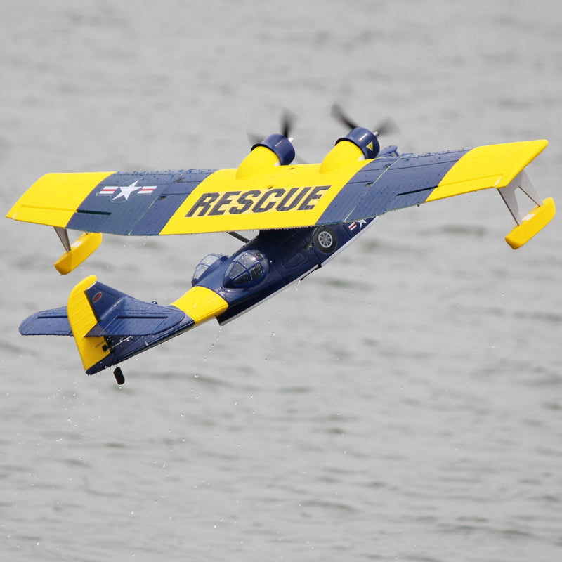 Dynam PBY Catalina V2 Blue Twin Engine RC Seaplane 1.5m