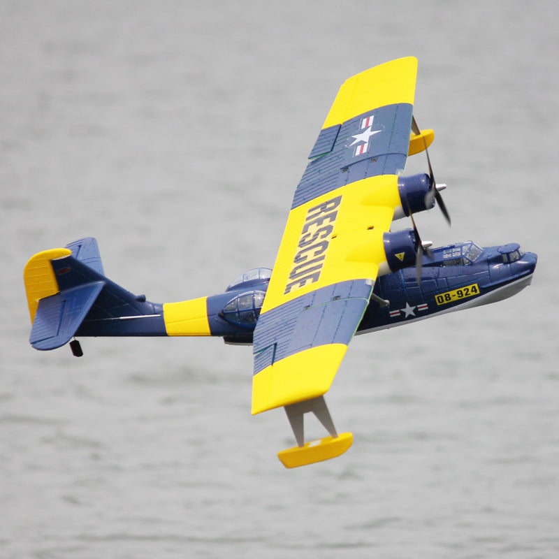 Dynam PBY Catalina V2 Blue Twin Engine RC Seaplane 1.5m