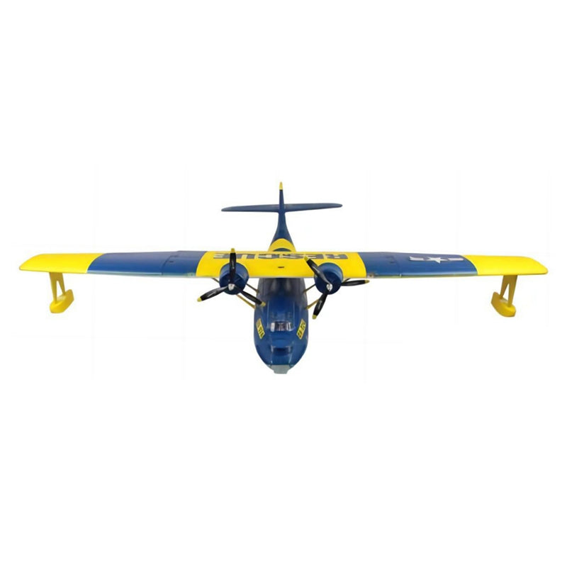 Rc Pby 2 Dynam PBY Catalina V2 Blue Twin Engine RC Seaplane 1.5m