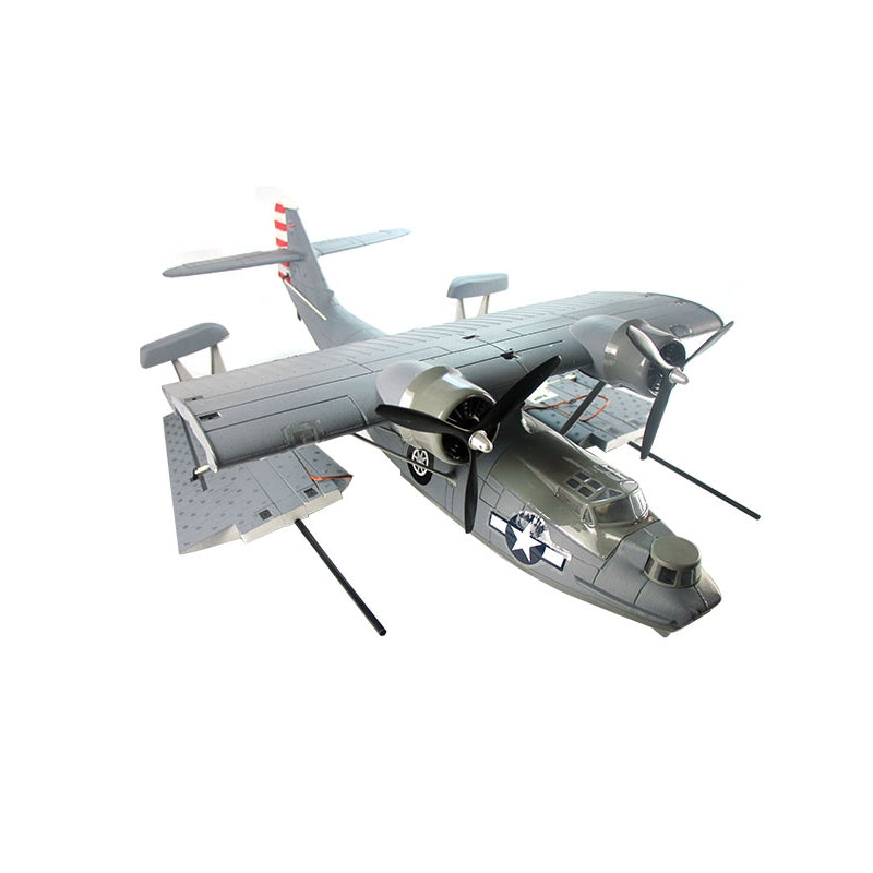 Dynam PBY Catalina V2 Grey Twin Engine Seaplane 1500mm