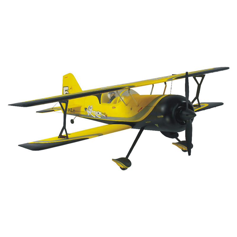 Dynam Pitts Python Model 12 Yellow RC Aerobatic Biplane 1067mm 42