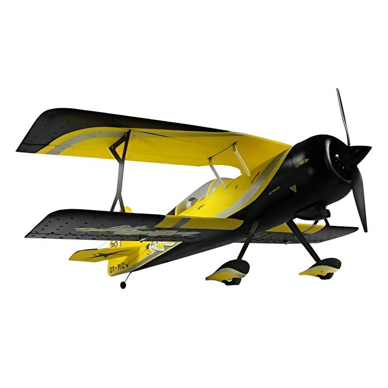 Dynam Pitts Python Model 12 Yellow RC Aerobatic Biplane 1067mm 42inch Wingspan PNP/BNF/RTF - DY8947YL