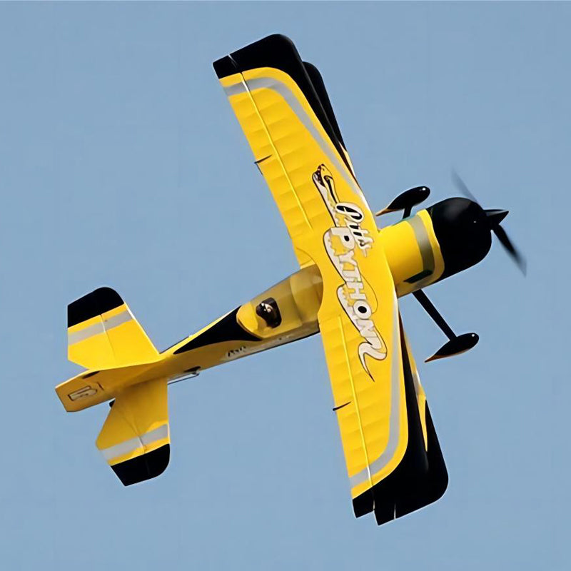 Dynam Pitts Python Yellow 4S RC Aerobatic 3D Sport Biplane