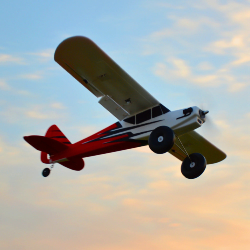 Dynam Primo RC Beginner Trainer Red STOL Bigfoot 4S w/ Flaps