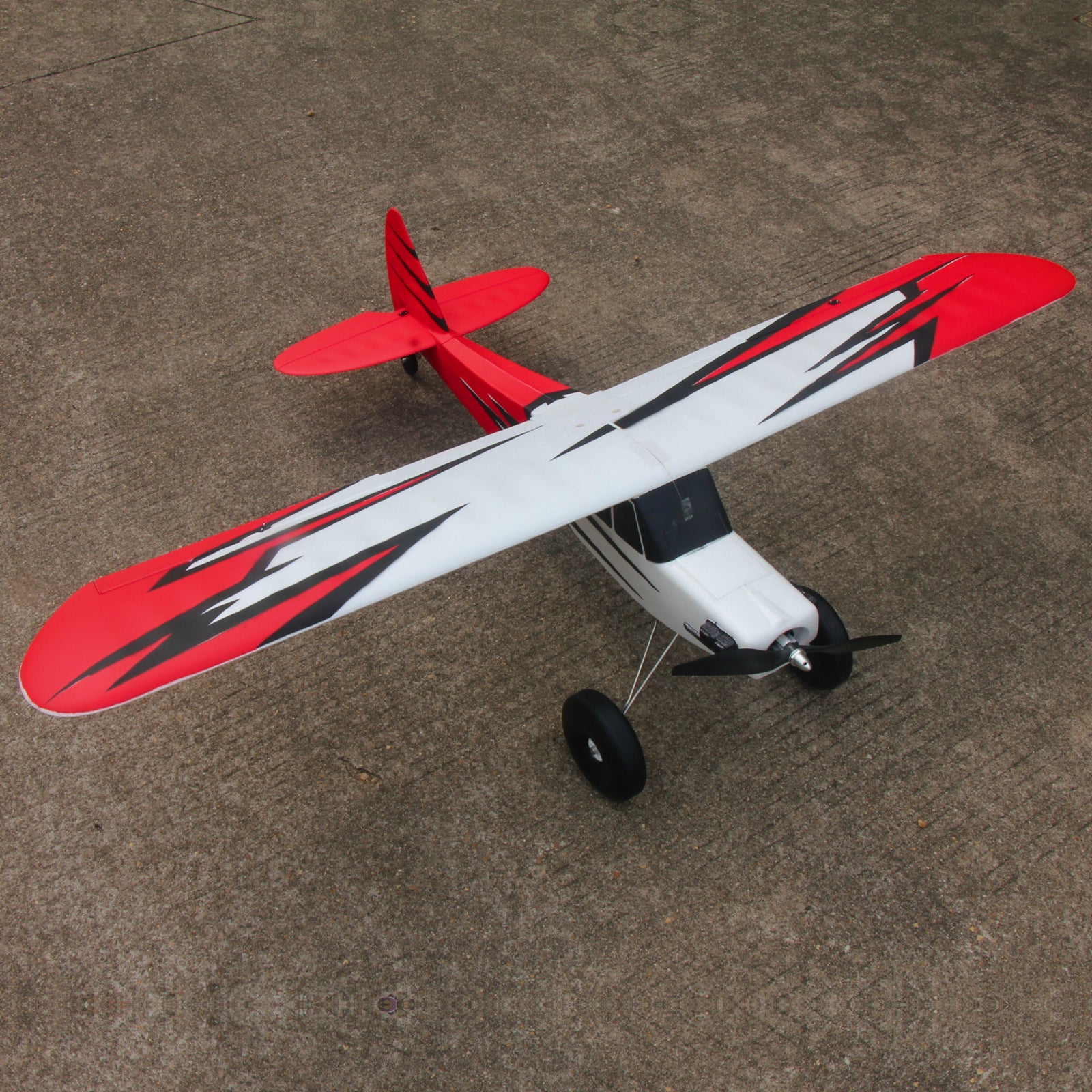 Dynam-Primo-Radio-Controlled-Beginner-Trainer-Red-STOL-Bigfoot-4S-1450mm-Flaps-DY8971RD-SRTF_11